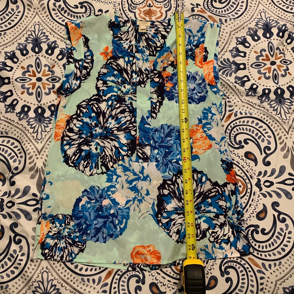 JCREW Floral Button Down - Picture 5 of 6